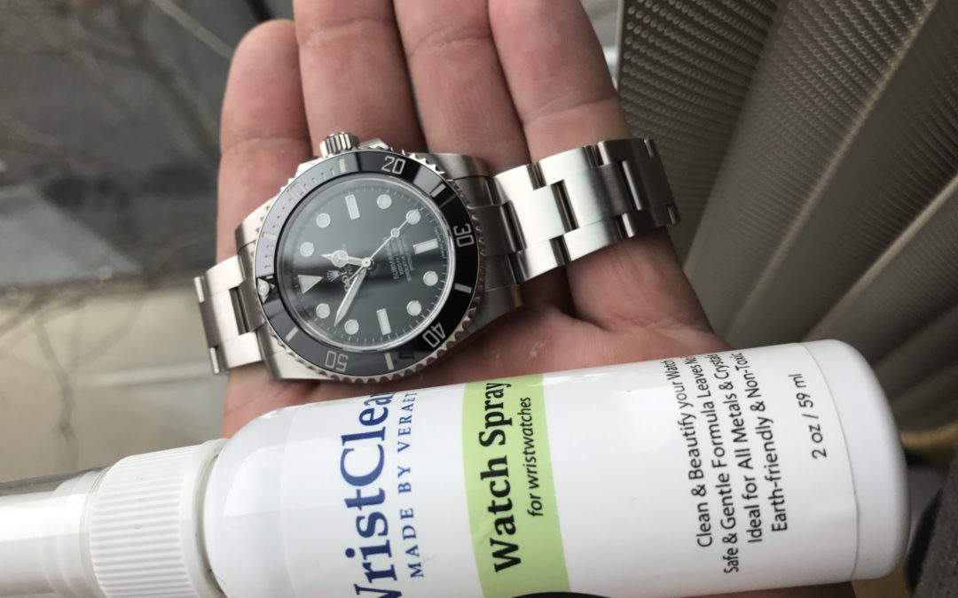 HOW TO CLEAN A STAINLESS STEEL WATCH
